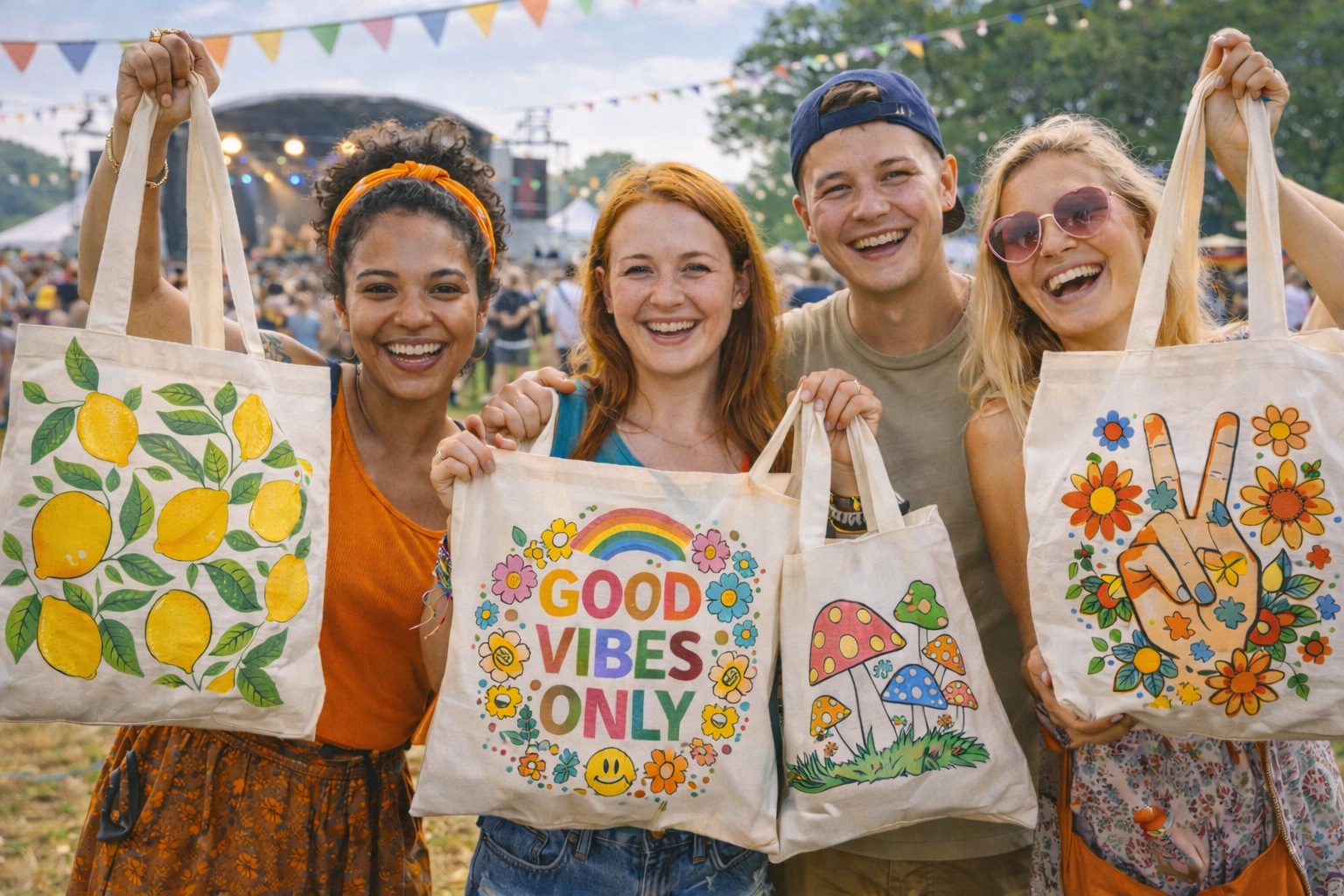 Best Festival Tote Bags and Day Bags UK 2026 — Hands-Free Picks for Every Style