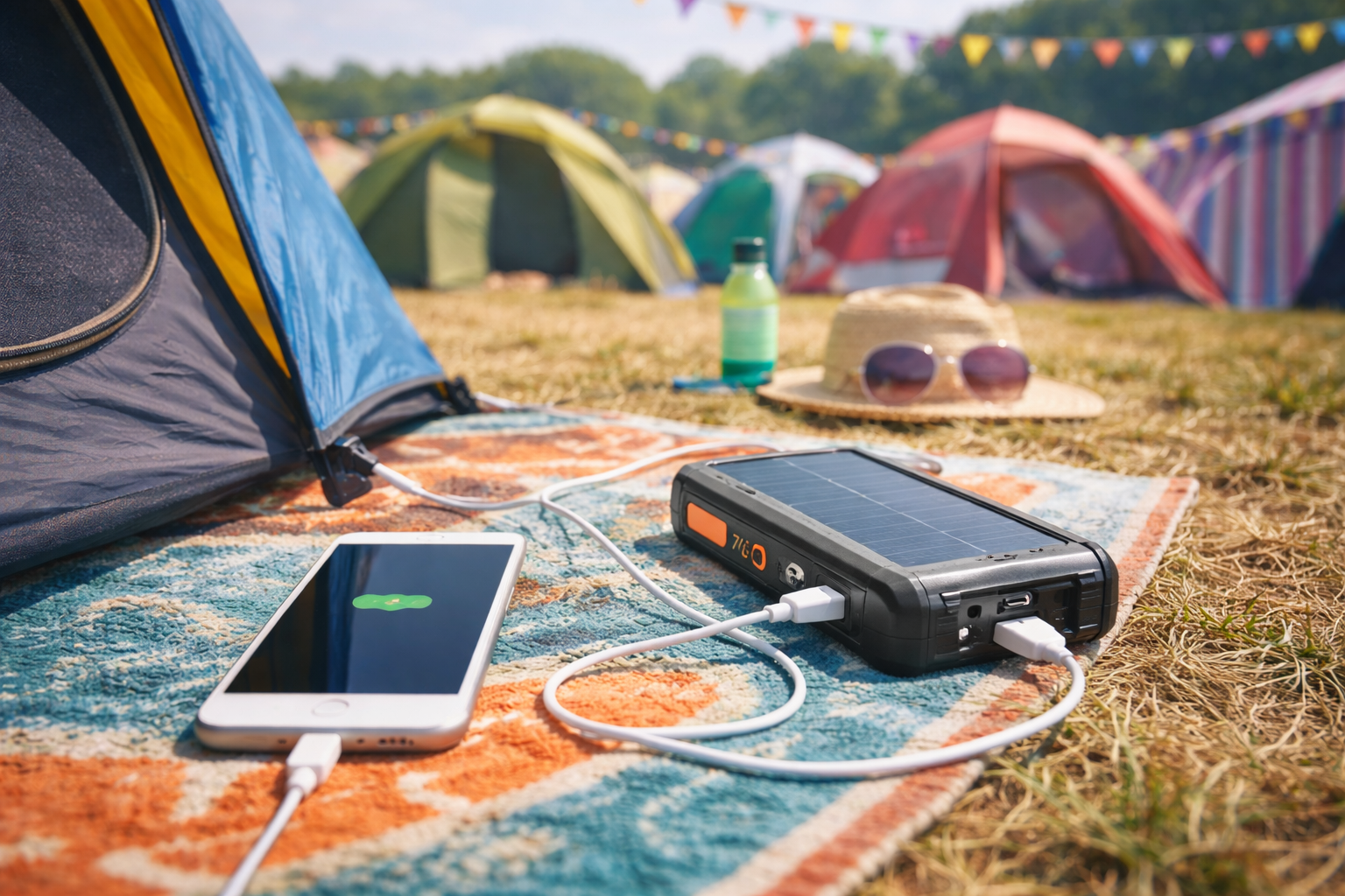 How to Charge Your Phone at a Festival — Every Method That Actually Works